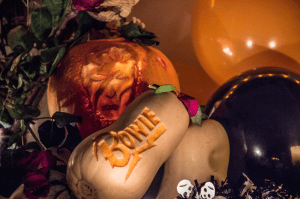 David Bowie Pumpkin Halloween 2016