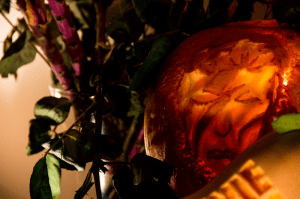 David Bowie Pumpkin Halloween 2016