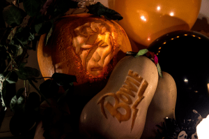 David Bowie Pumpkin Halloween 2016