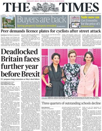 The Times, 29 March 2019