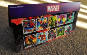 Royal Mail Marvel Stamps